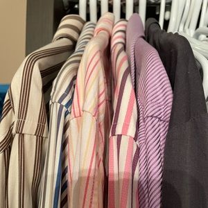 6 Hugo Boss Dress Shirts